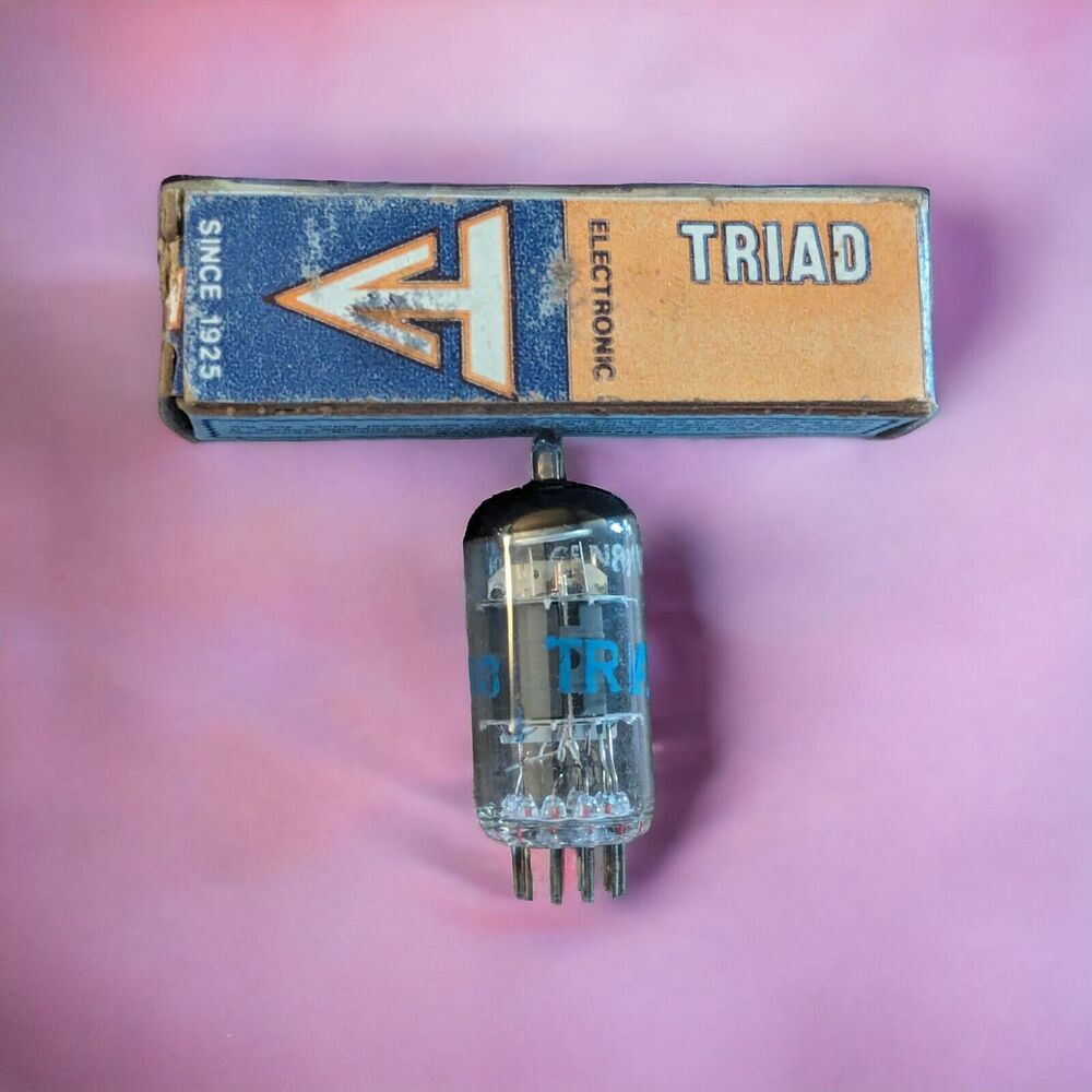 Triad 6LN8 Vacuum Tube TV Stereo Guitar AMP Ham Radio New in Box 9 Pin USA